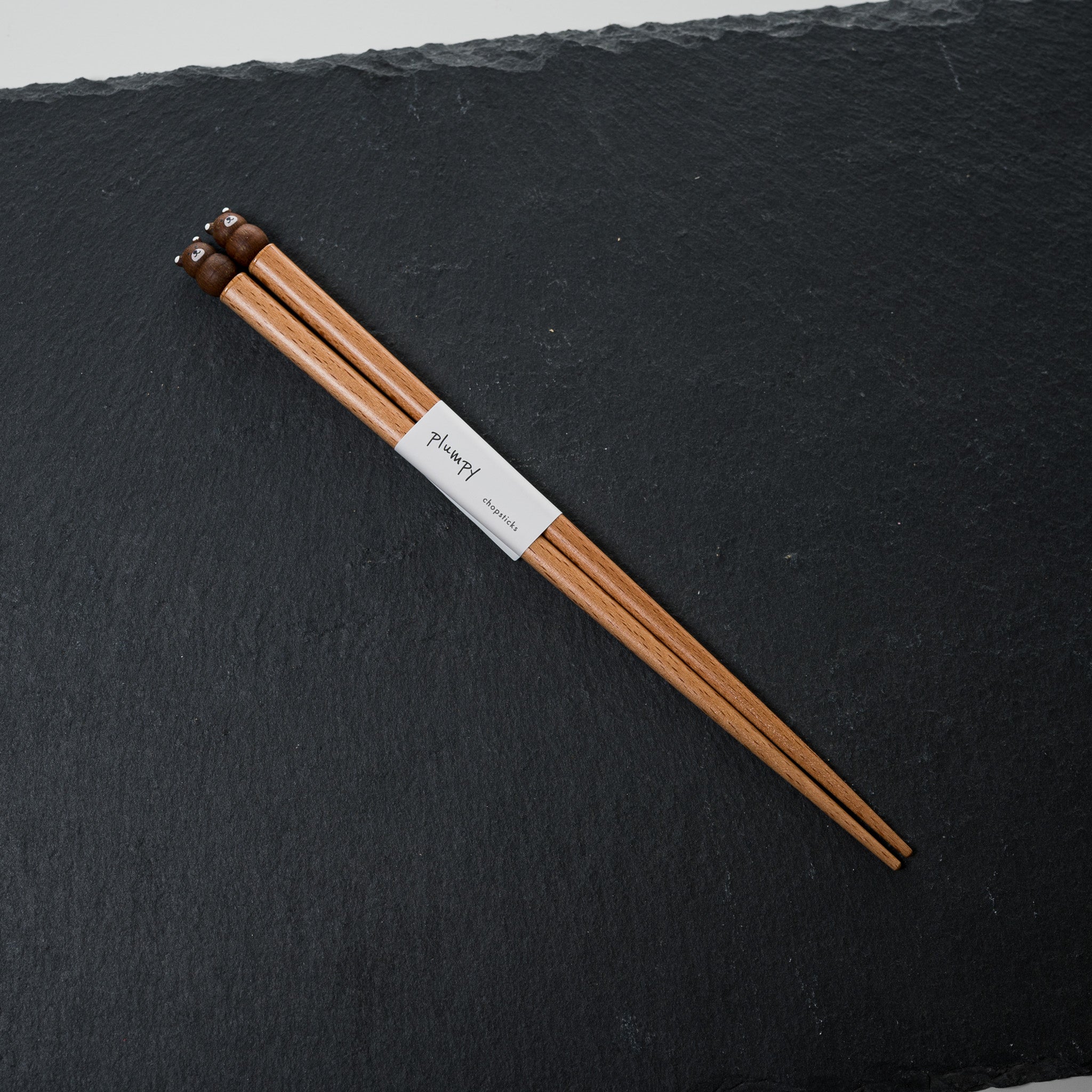 Handmade Animal Design Single Pair Chopsticks - 19.5cm (7.7in) - 4 Cute Animal Styles - Perfect for Asian Cuisine, Sushi, Ramen & Home Dining