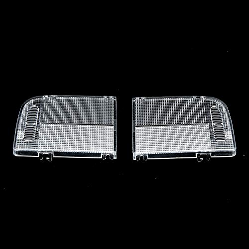 KIMISS Dome Light Cover 34401-SDA-A01 ABS Car Interior Reading Light Lens Pair, Roof Map Light Lens Replacement for Enhanced Visibility and Comfort