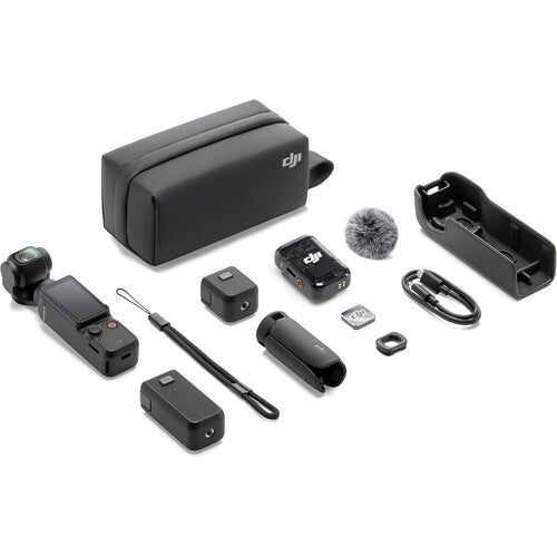 DJI Osmo Pocket 3 Creator Combo - 4K Vlogging Camera with 1