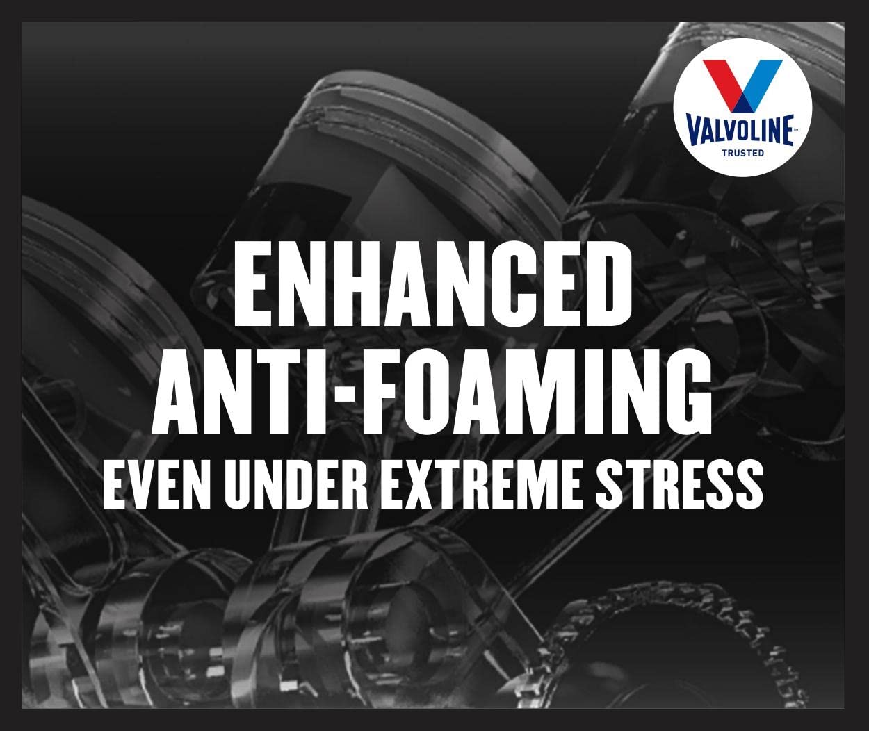 Valvoline VR1 Racing Synthetic SAE 20W-50 Motor Oil 1 QT (Case of 6) - High Performance Engine Protection for Classic Cars, Hot Rods & Racing Vehicles