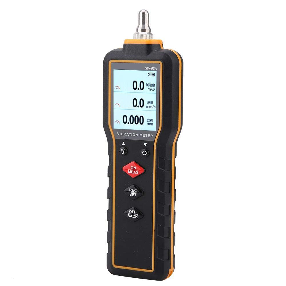 Digital Vibration Meter - Portable Vibrometer Gauge with LCD Backlight for Mechanical Equipment Vibration Measurement | Perfect for Industrial Maintenance, HVAC Systems & Machine Diagnostics
