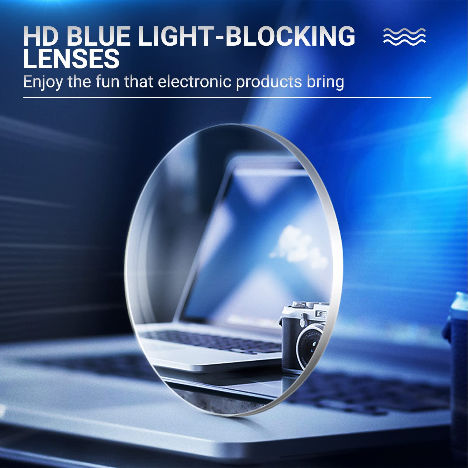 TERAISE Blue Light Blocking Reading Glasses for Women - Anti Fatigue Computer Glasses with Diamond-Cut Design - Perfect for Office Work, Screen Time & Digital Eye Strain Relief