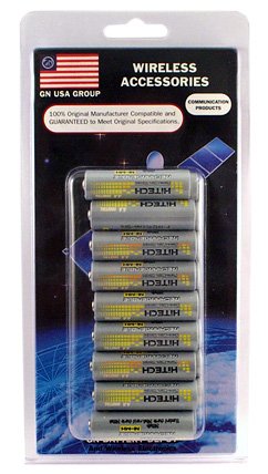 High-Capacity 18-Pack AA 2500mAh Ni-MH Rechargeable Batteries for Canon PowerShot A540/A550/A630/A640 Digital Cameras - Perfect for Travel Photography & Extended Shooting Sessions