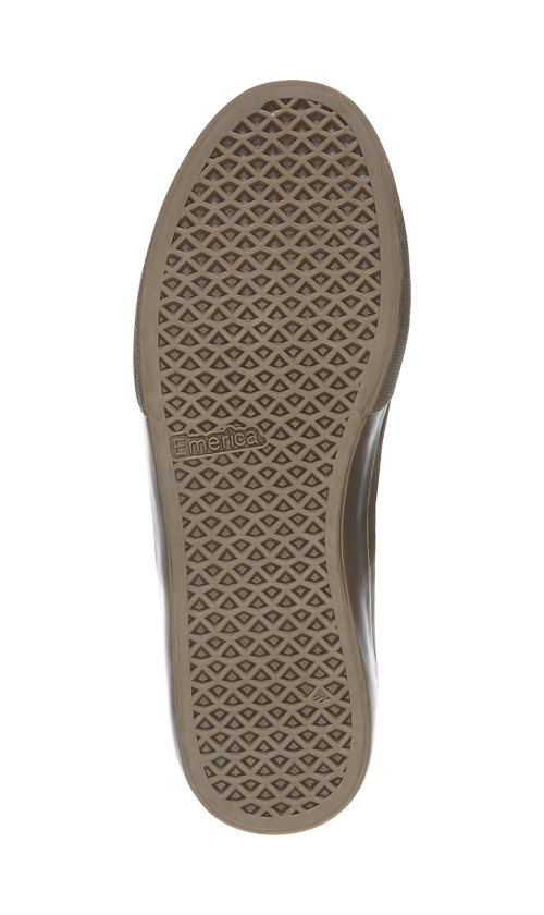 Emerica Low Vulc Skate Shoes for Men - Tan/Brown Sneakers | Comfortable & Durable for Skateboarding & Casual Wear