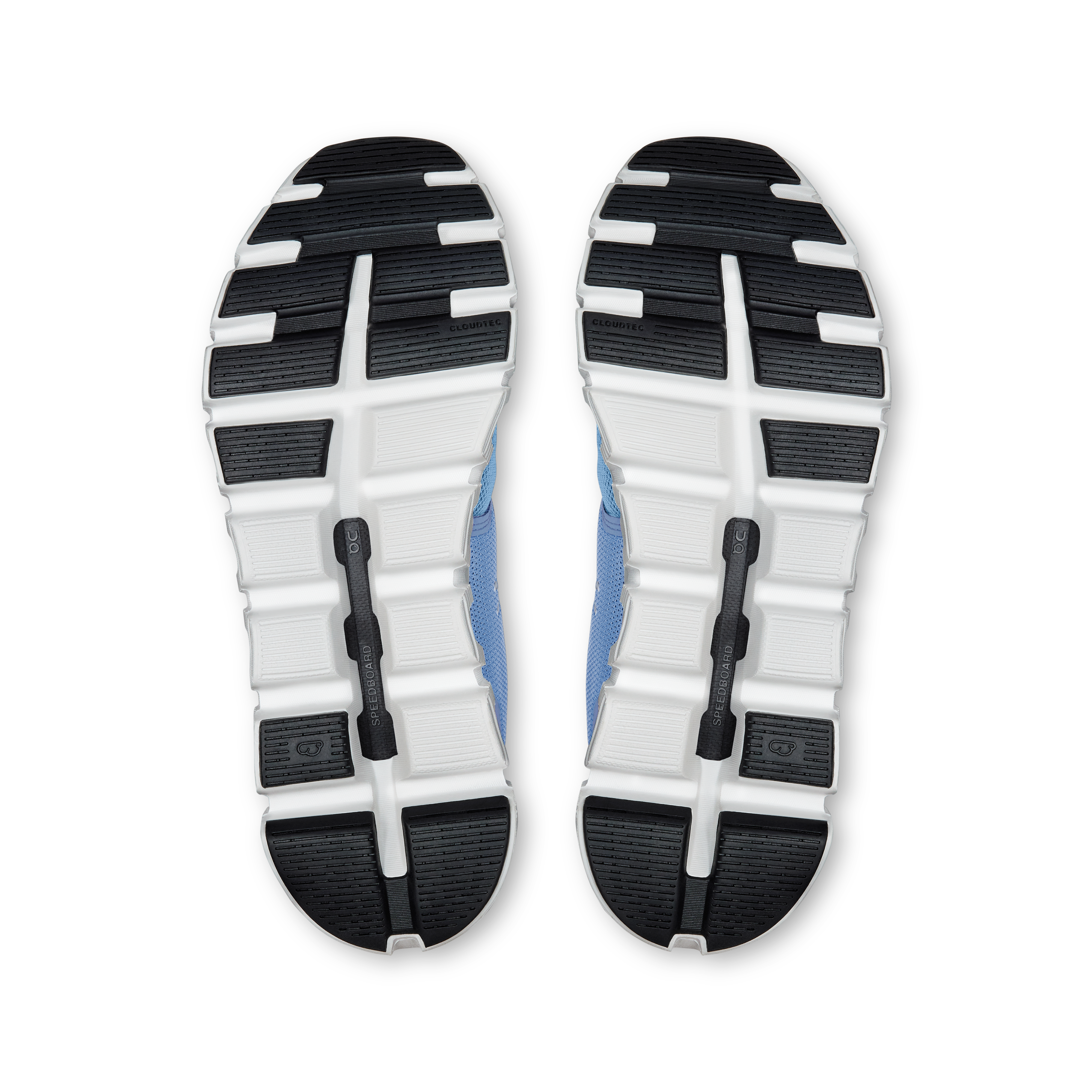 On Running Women's Cloud 6 Running Shoes - Lightweight & Breathable Sneakers for Women in Chambray/White | Perfect for Jogging, Gym Workouts & Everyday Wear