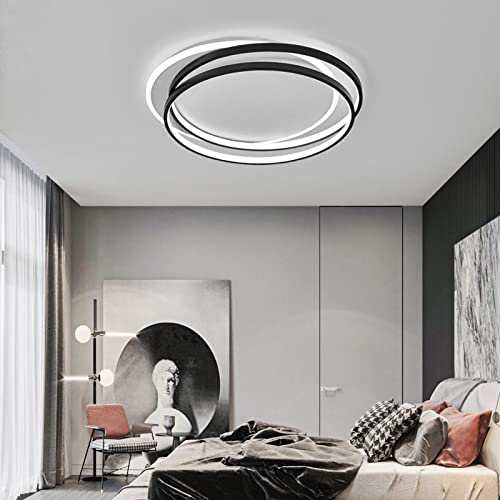 Modern LED Ceiling Lights - Slim Aluminum Recessed Lighting Fixture for Bedroom, Living Room & Home Decor - Energy Efficient Dimmable Downlight for Ambient Lighting