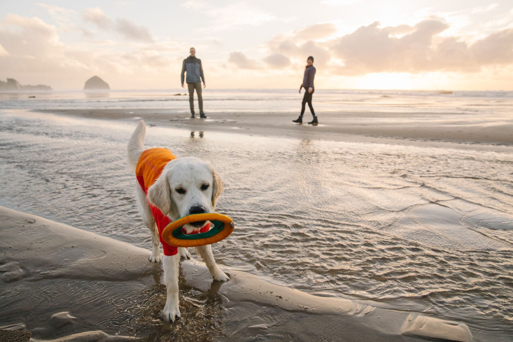 Ruffwear Hydro Plane™ Floating Dog Disc Toy - Tangelo Orange, Waterproof & Durable for Pool, Beach & Outdoor Play - Perfect for Fetch Games with Dogs