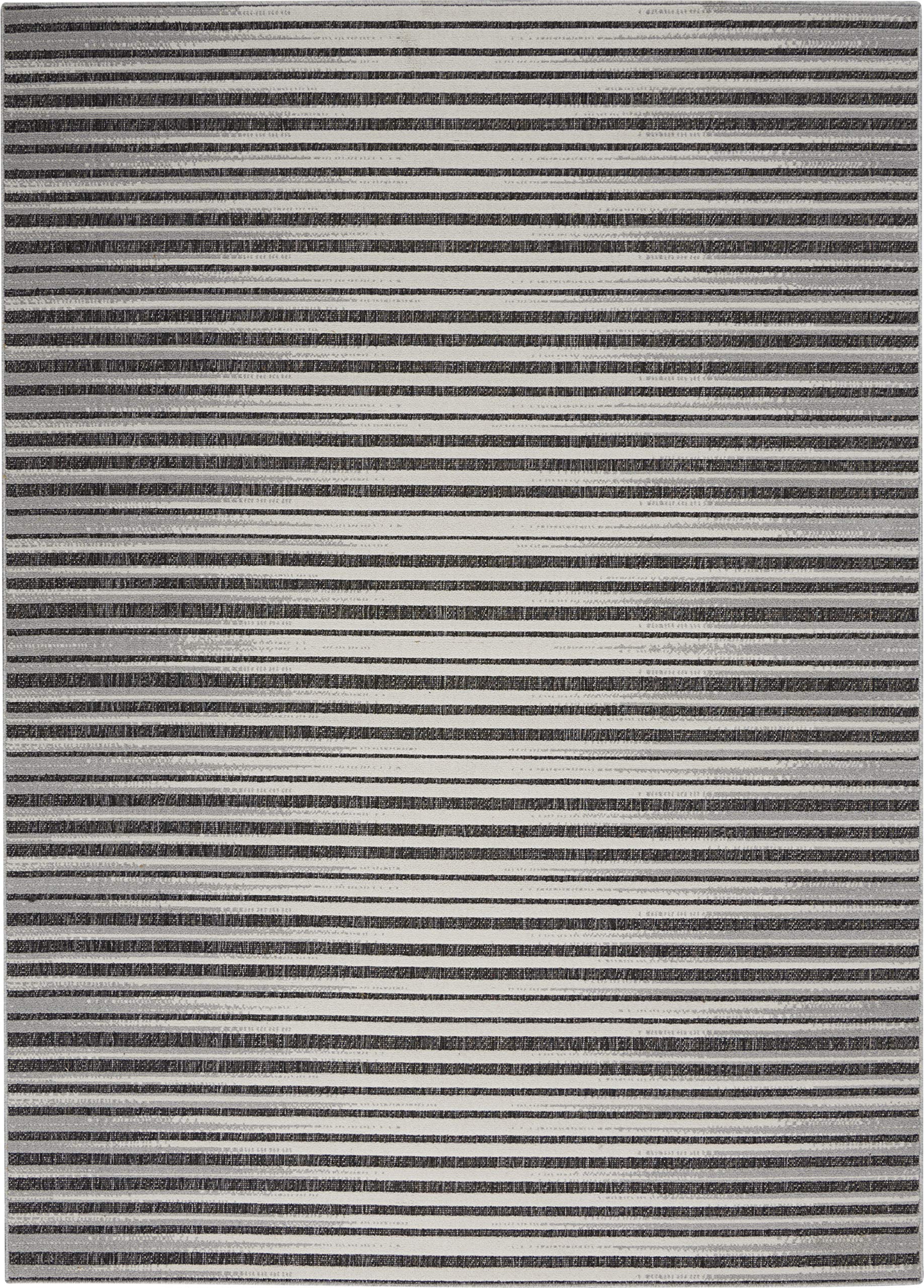 Nourison Calobra Modern Dark Grey 5'3