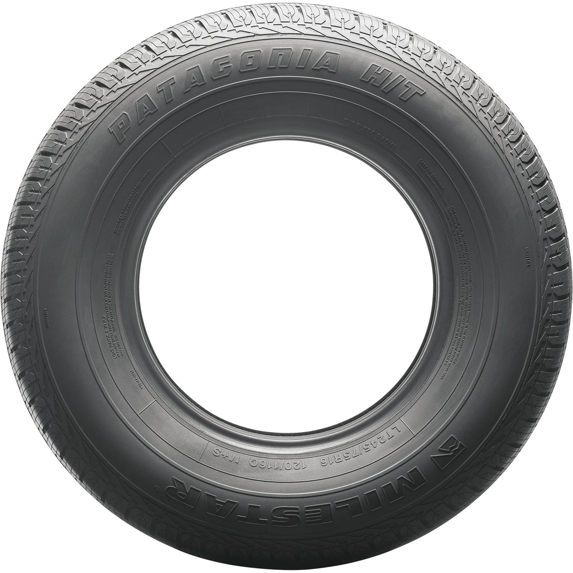 Milestar Patagonia H/T Highway 275/65R18 114T Light Truck Tire - All-Season Durable Tires for Pickup Trucks & SUVs - Perfect for Highway Driving, Off-Road Adventures & Daily Commutes