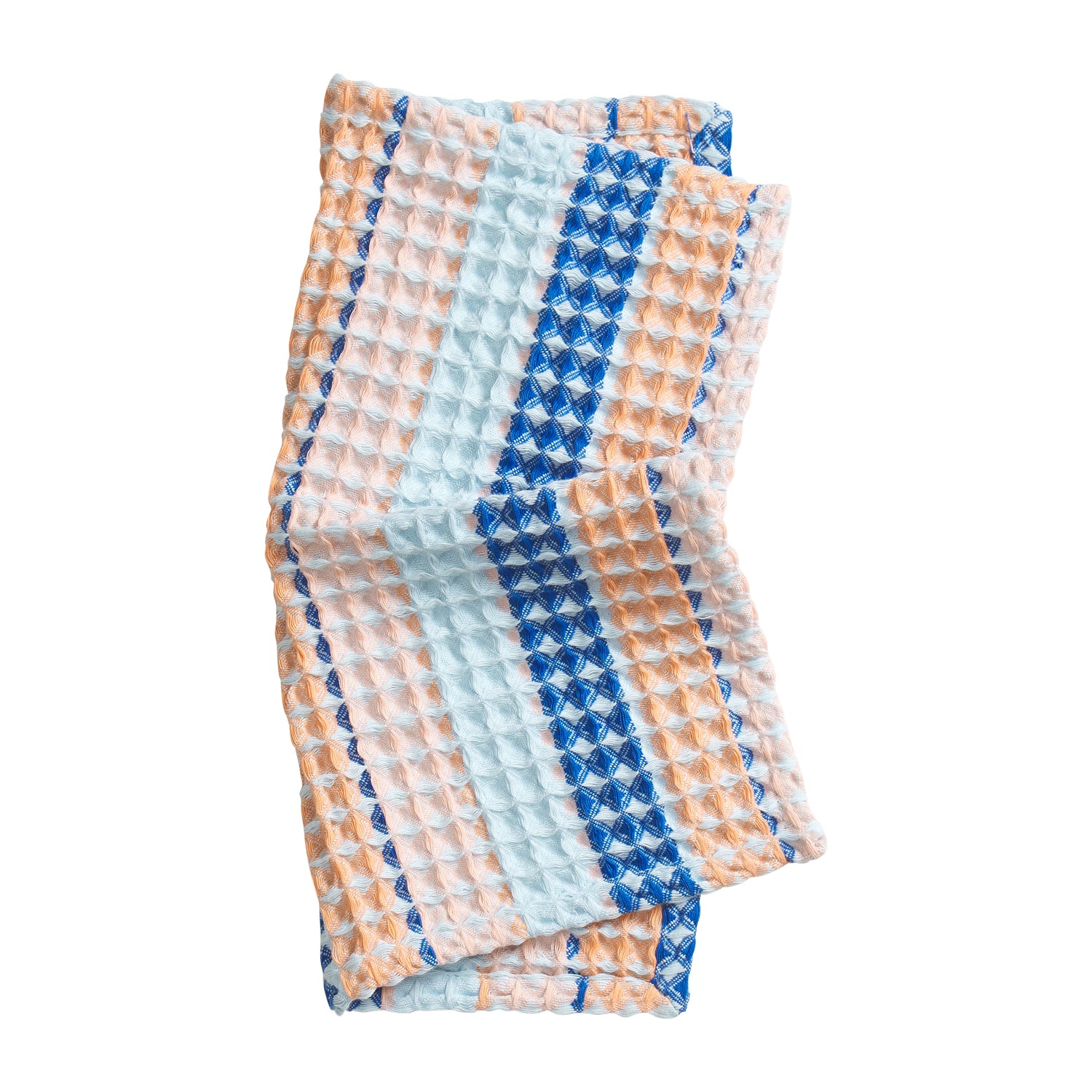 Kanti Waffle Face Washer - Soft Exfoliating Washcloth for Gentle Cleansing | Ultramarine Blue | Perfect for Sensitive Skin & Daily Skincare Routine