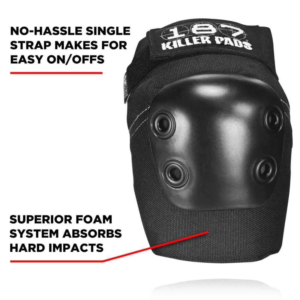 187 Slim Elbow Pad - Lightweight Protective Gear for Skateboarding, Cycling & Sports - Comfortable Armor for Elbow Joint Support