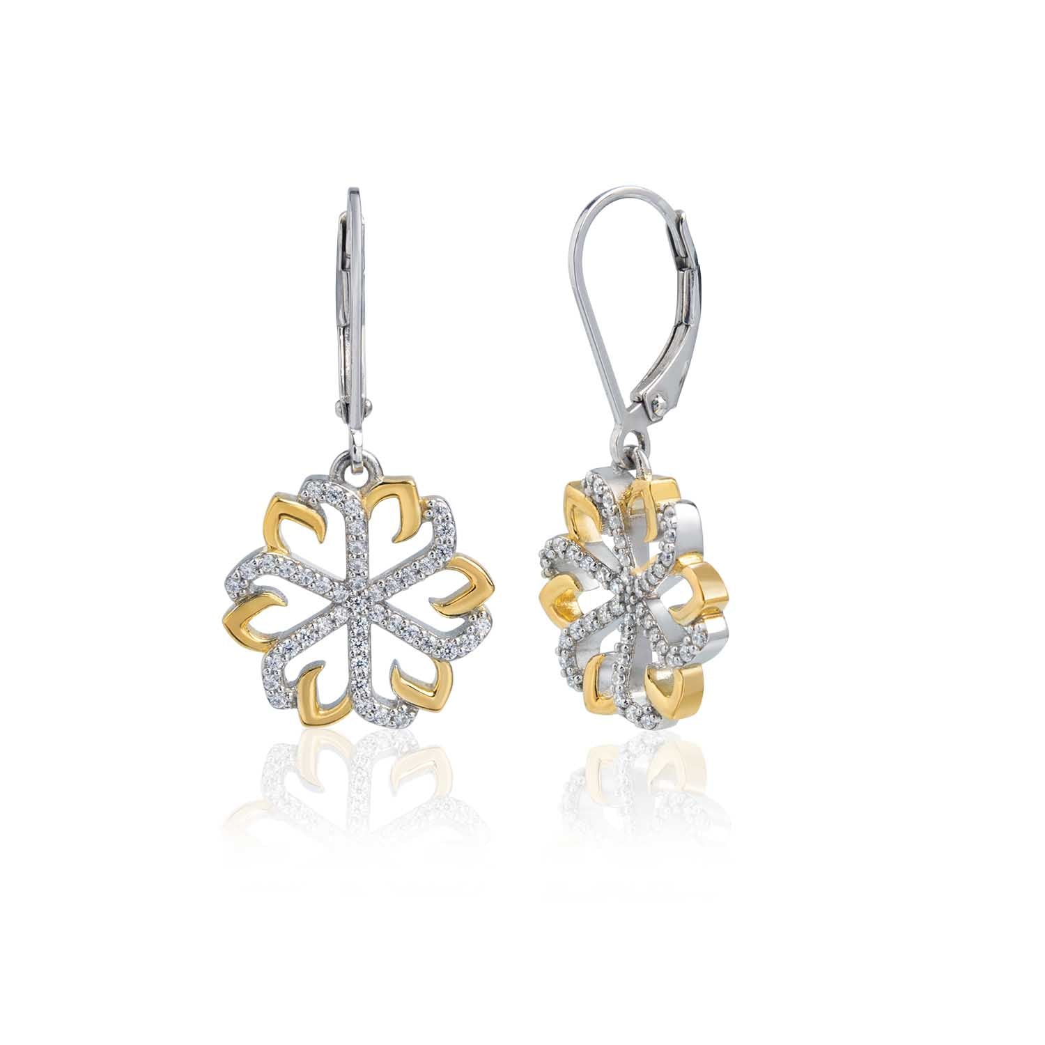 Handmade Lanna Knot Earrings - Traditional Thai Silver Jewelry for Women - Perfect for Weddings, Parties & Cultural Events