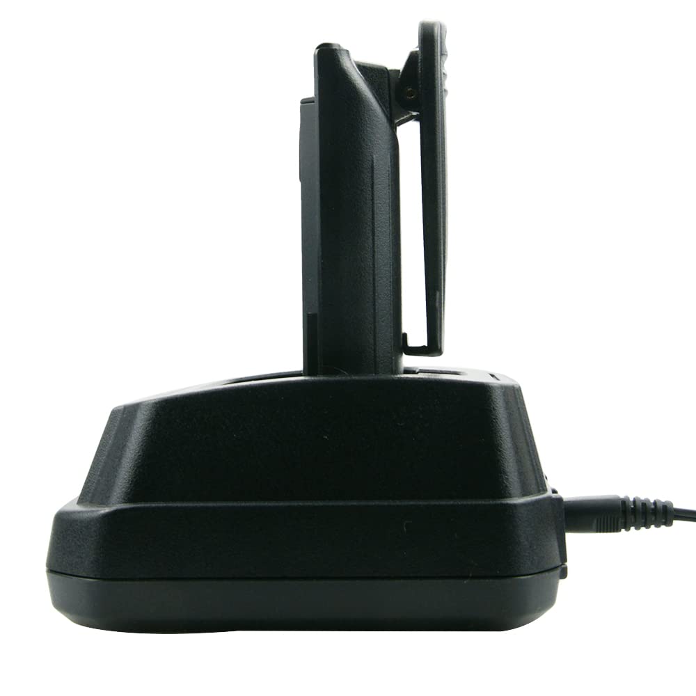 Yaesu/Vertex VX-450 VX-451 VX-454 VX-459 Two-Way Radio Rapid Battery Charger Base - FNB-V113Li Replacement Charger for Professional & Emergency Communication Devices