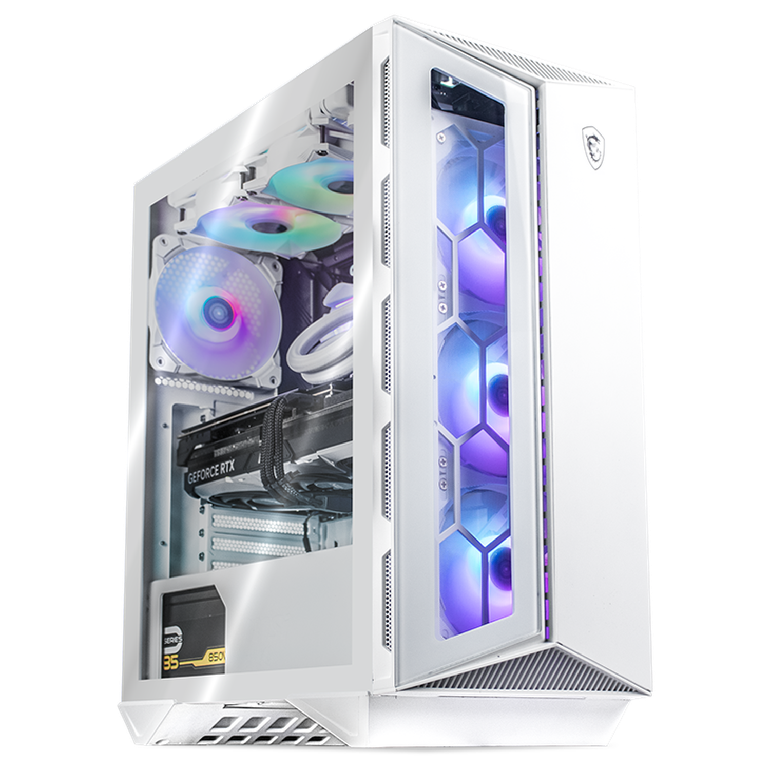 Xtreme PC Gaming Desktop - MSI GeForce RTX 4080, AMD Ryzen 9 7900X, 32GB DDR5 RAM, 2TB SSD, Liquid Cooling, WiFi 6, White | High-Performance Gaming & Streaming PC for 4K Gaming, VR, and Content Creation