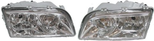 Replacement Driver Side Headlight Assembly - Compatible with [Car Model Years] - Left Side Headlamp Housing with Bulbs - Perfect for Night Driving & Auto Repair