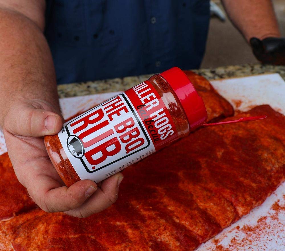 Killer Hogs Championship BBQ Rub - Premium Grill Seasoning for Beef, Steak, Burgers, Pork & Chicken | 11oz All-Purpose Dry Rub | Perfect for Grilling, Smoking & Outdoor Cooking
