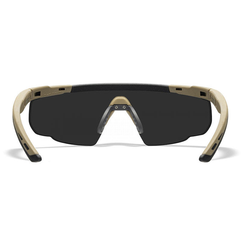Saber Advanced 308T Tactical Sunglasses - Polarized Safety Glasses for Shooting, Cycling & Outdoor Sports - UV400 Protection Military Style Eyewear