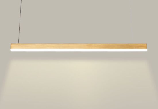 Dakorna Modern Luxury Linear Pendant Light - Sleek Minimalist Chandelier for Dining Room, Kitchen Island & Living Room Decor