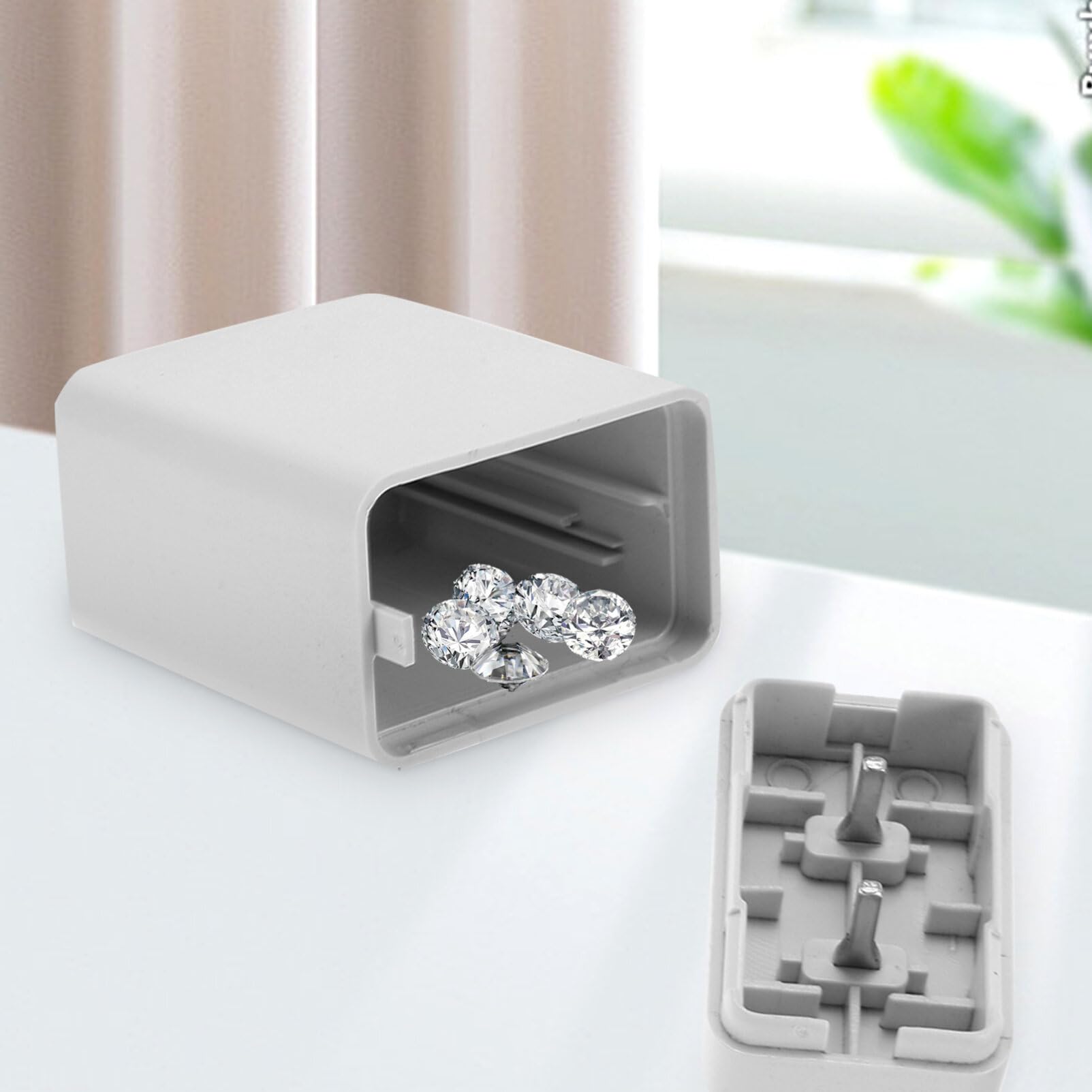 Gadpiparty Fake Charger Hidden Safe - Secret Security Cash Storage Box for Money, Jewelry & Valuables - Perfect for Travel, Home & Office Security (Looks Like Real Phone Charger)