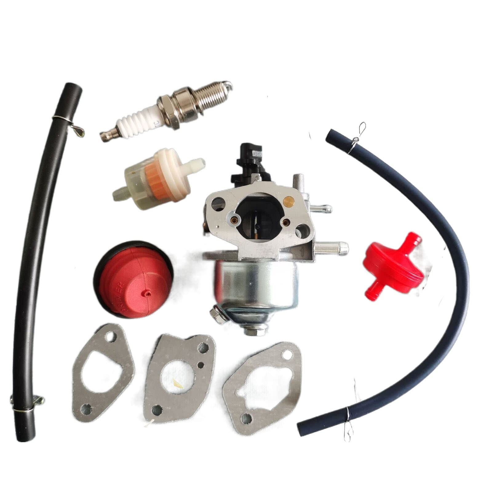 Powermore 140cc MTD Lawn Mower Carburetor 11A-02SB700 & BLACK+DECKER 25A-26S5736 String Trimmer Replacement Parts - Compatible with Lawn Mowers and Garden Trimmers for Easy Maintenance