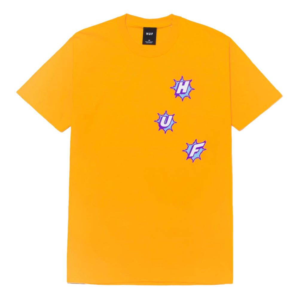 HUF Infinity Jewel Short Sleeve T-Shirt in Gold - Stylish Streetwear for Men & Women | Perfect for Casual Outfits, Music Festivals & Urban Fashion