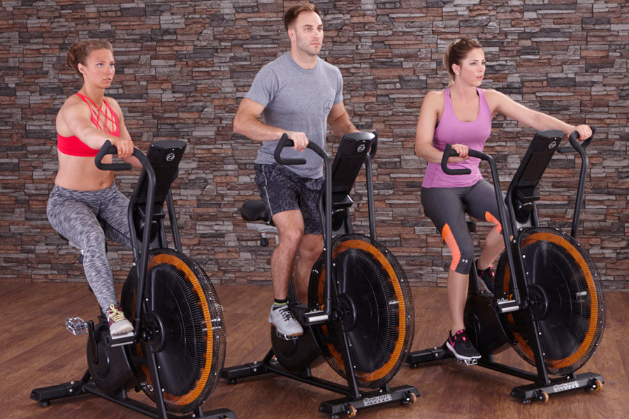 Octane Fitness AirdyneX Air Resistance Exercise Bike - Full Body Workout for Home Gym, Cardio Training & Weight Loss | Perfect for Indoor Cycling, HIIT & CrossFit Workouts