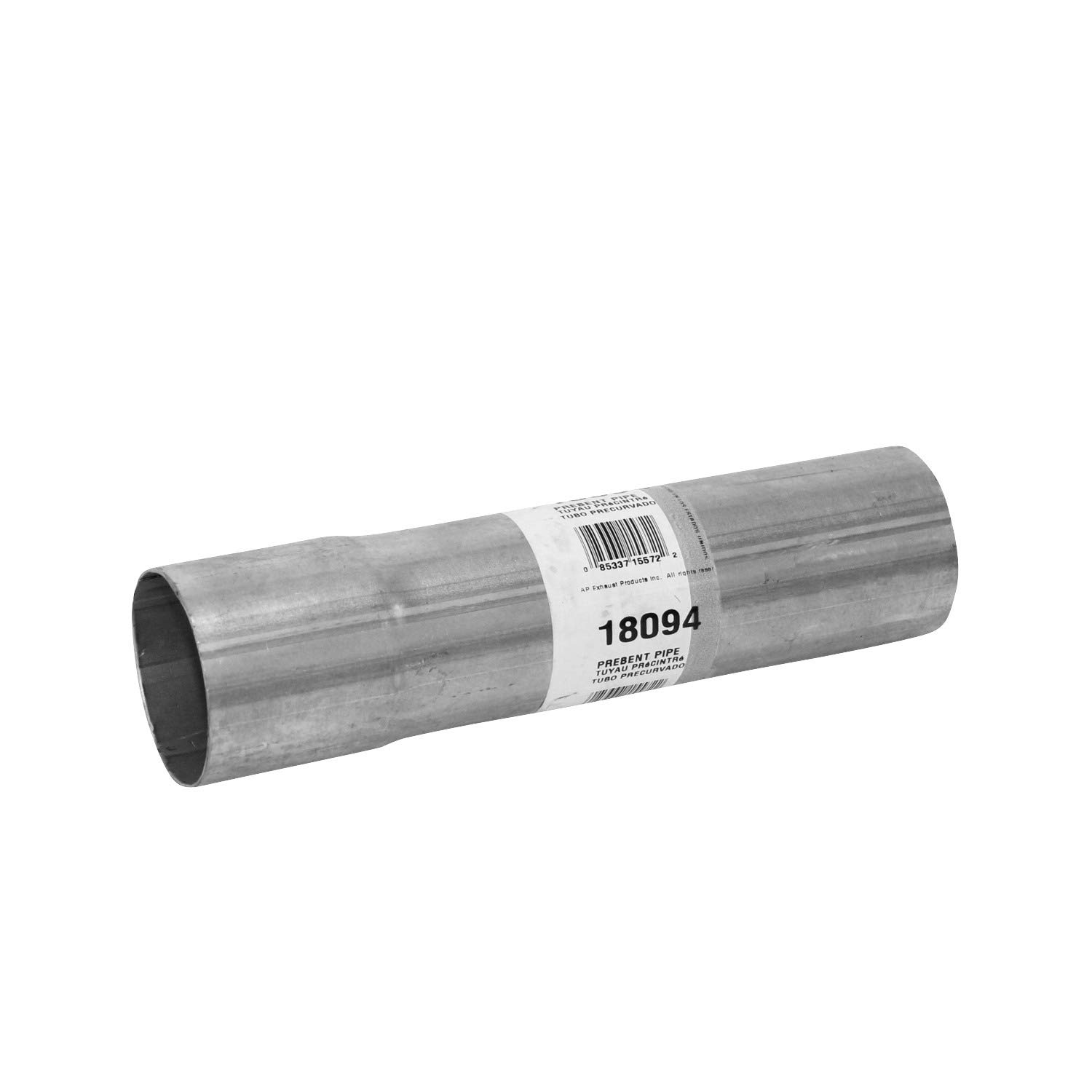 AP Exhaust Products 18094 Performance Exhaust Pipe - Universal Fit for Cars & Trucks - High-Quality Stainless Steel Replacement Exhaust System (Ideal for Automotive Repair & Performance Upgrades)