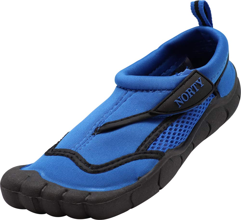 NORTY Wave Aqua Sock Water Shoes for Kids - Quick-Dry Swim & Beach Shoes with Non-Slip Sole - Lightweight Water Socks for Swimming, Surfing, Pool, Beach & Outdoor Activities