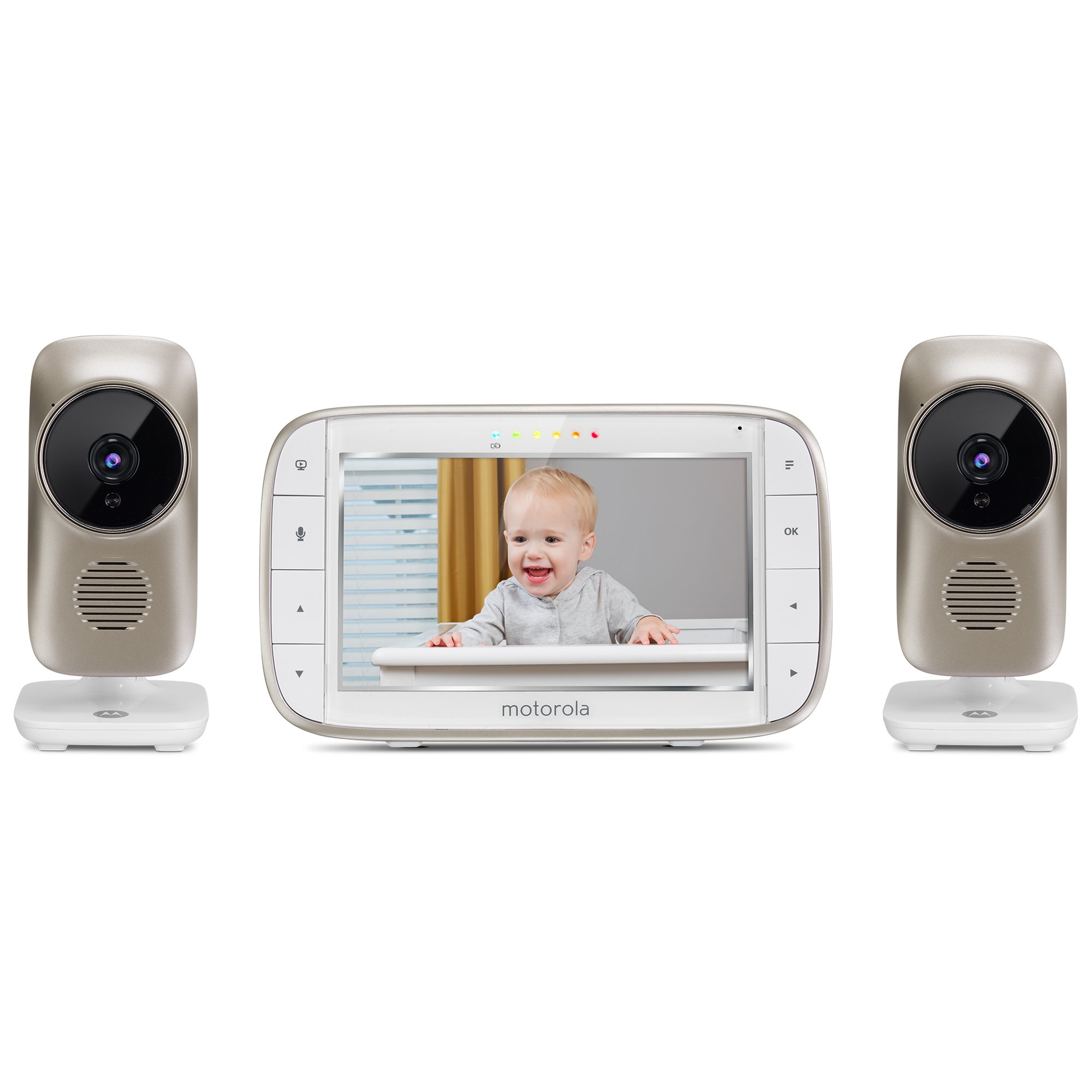 Motorola Wi-Fi Baby Monitor MBP845-2Connect for Home Security