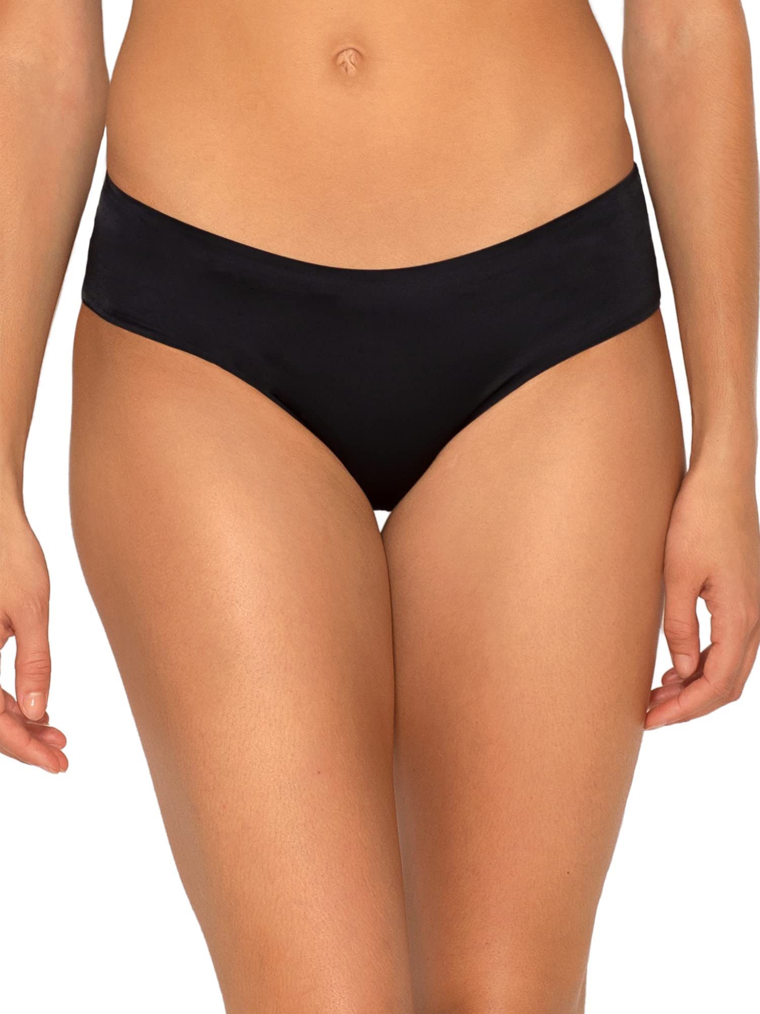 Smart & Sexy Women's No-Show Seamless Panties 2-Pack - Invisible Underwear for Yoga, Workout & Everyday Comfort