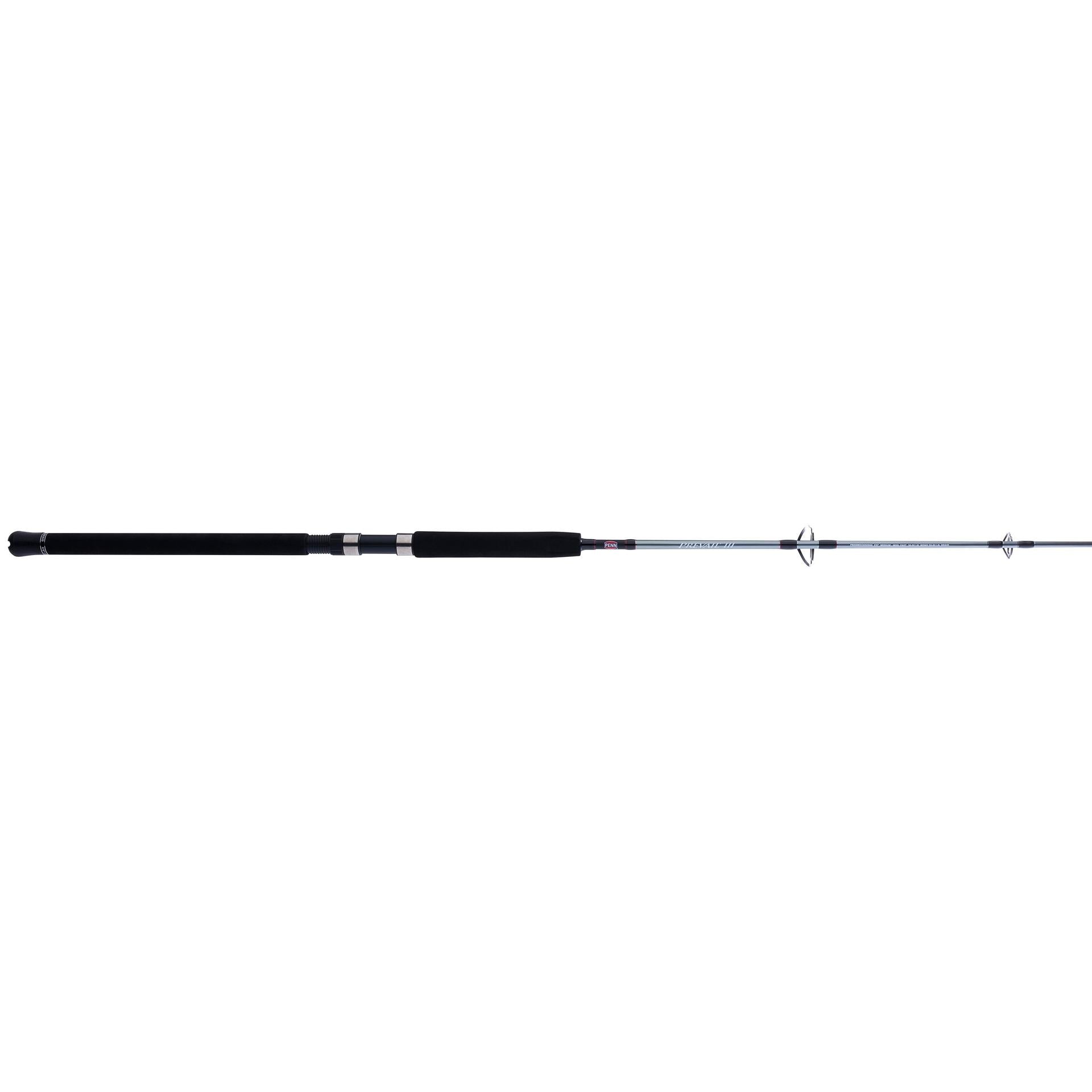 Prevail® III Spinning Boat Fishing Rod - Saltwater & Freshwater Fishing Rod for Offshore & Inshore Angling - Perfect for Deep Sea, Pier, and Kayak Fishing
