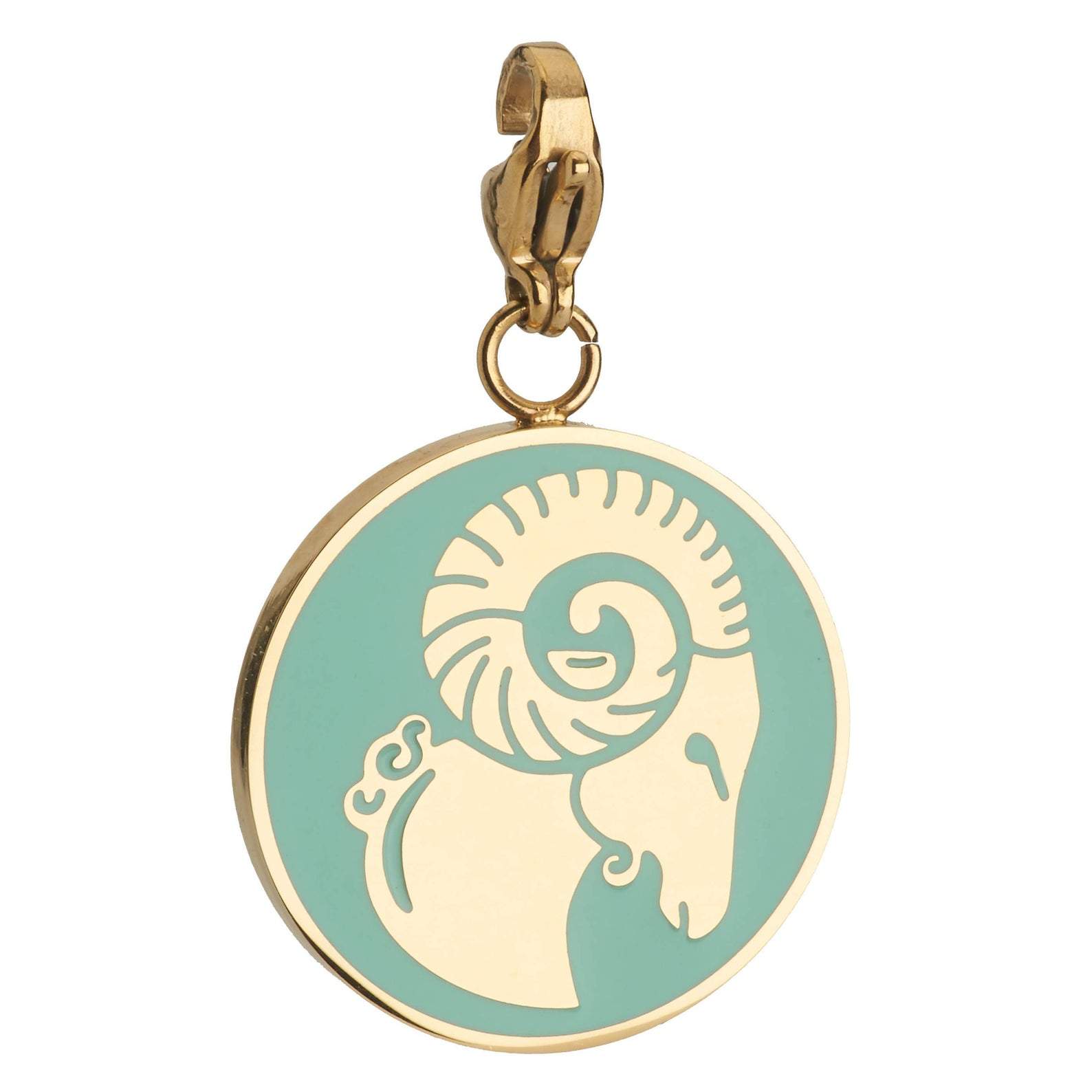 Aries Zodiac Sign Necklace for Women - Gold Zodiac Pendant with Birthstone - Perfect Birthday Gift for Aries Women | Daily Wear, Special Occasions, Spiritual Jewelry