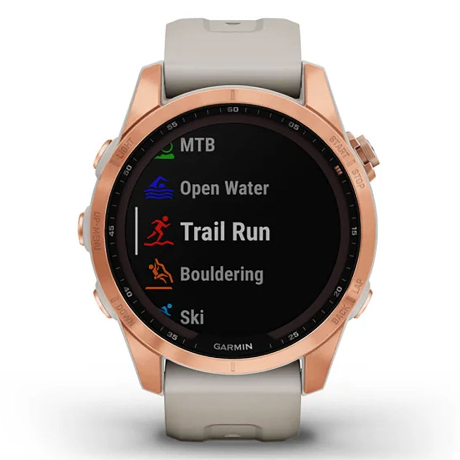 Fenix 7 Solar Smartwatch - Premium Multisport GPS Watch with Solar Charging, Heart Rate Monitor & Long Battery Life | Perfect for Hiking, Running, Cycling & Outdoor Adventures