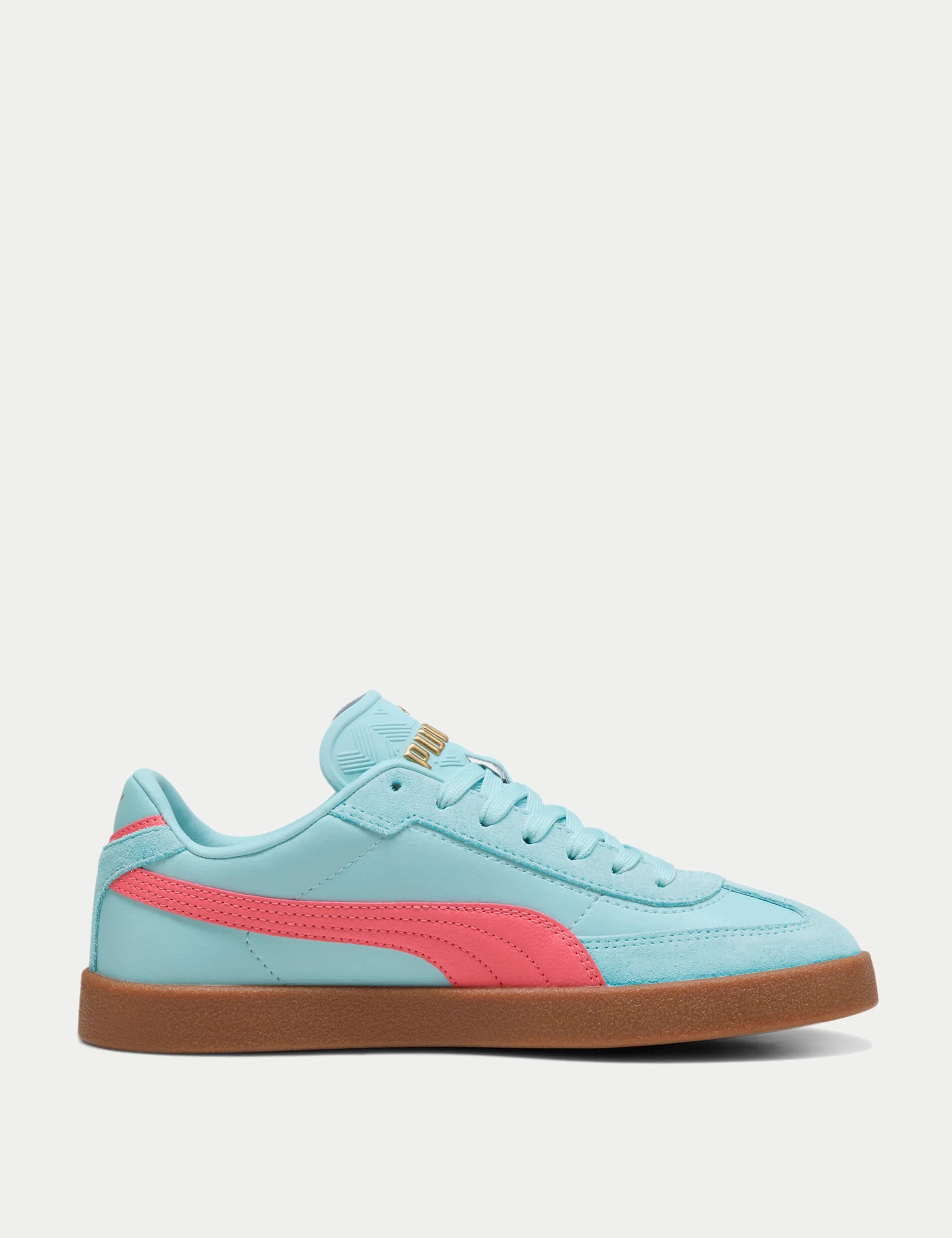 Club II Era Sneakers - Retro Style Men's & Women's Casual Shoes in Safe Lake/Peach Frost/Gum - Perfect for Streetwear, Skateboarding & Everyday Fashion