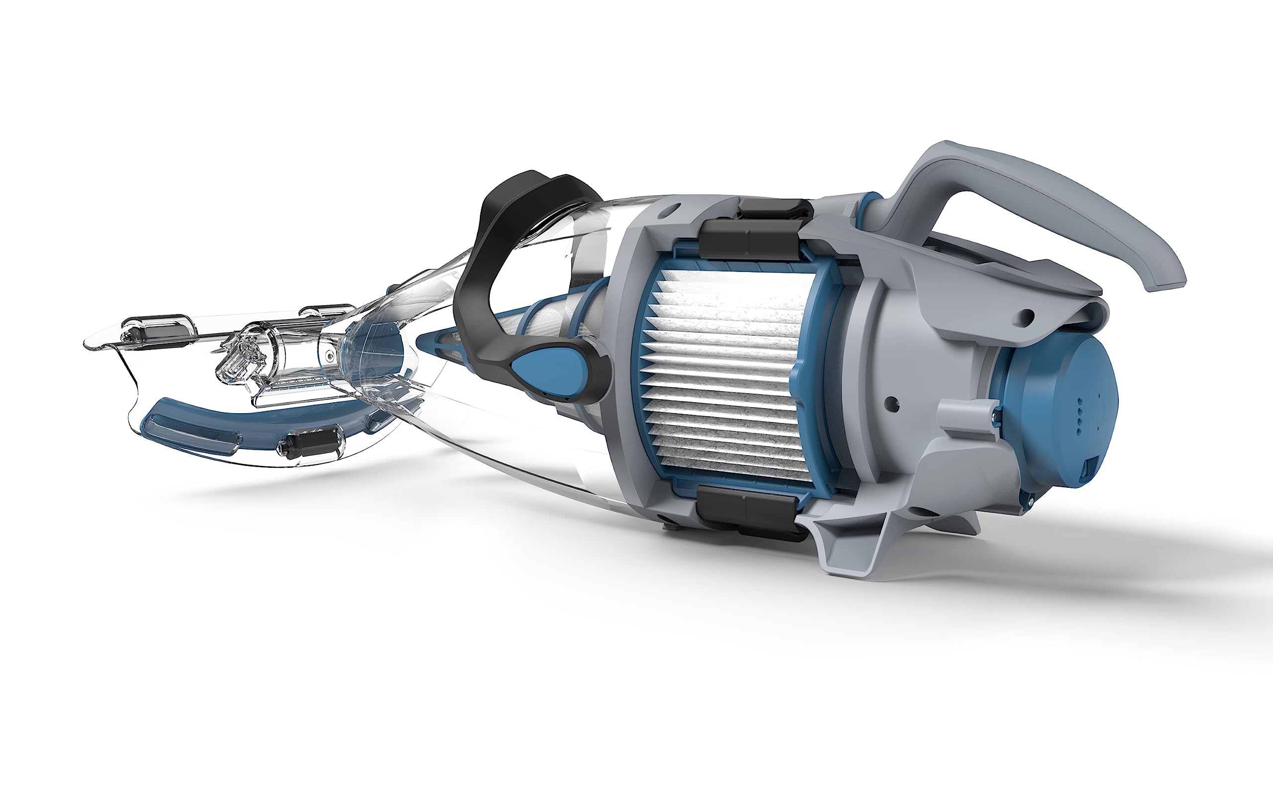 KOKIDO XTROVAC 710 Rechargeable Heavy-Duty Pool Vacuum Cleaner - 6X Suction Power, Dual Filtration System (Standard & Fine) for Fast Cleaning of Inground & Above Ground Pools - Perfect for Weekly Maintenance and Seasonal Deep Cleaning