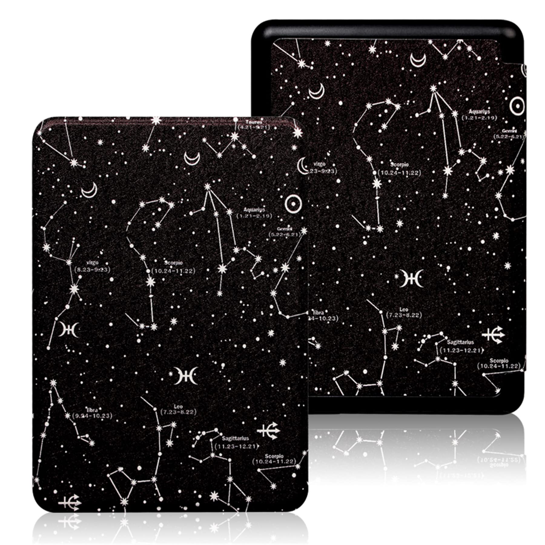 Premium PU Leather Case for Kindle Paperwhite 5th/6th/7th Gen (2012-2015 Models EY21 & DP75SDI) - Auto Sleep/Wake, Lightweight & Splash Proof Cover - Perfect for Reading at Home, Travel & Outdoor Use