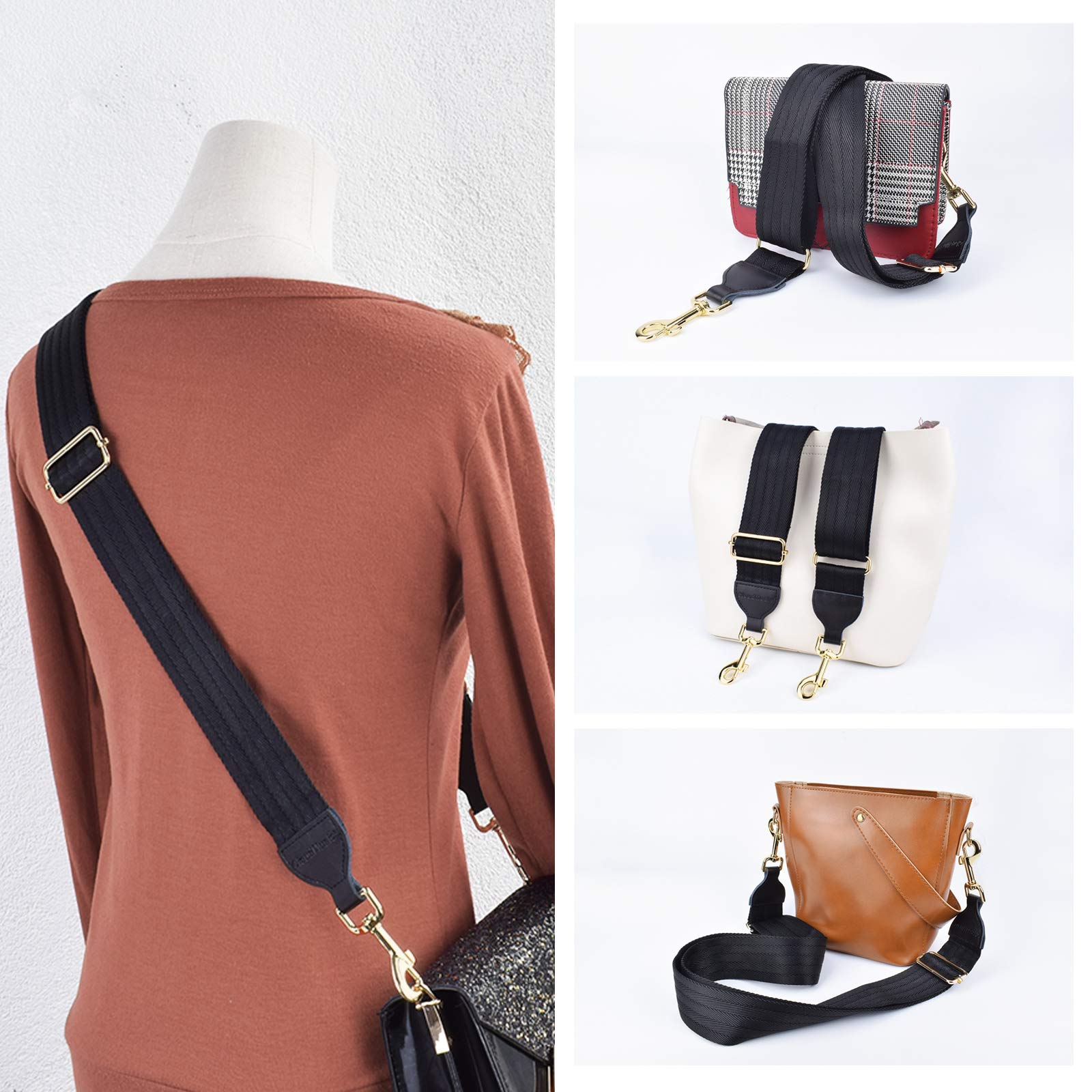 CLOUDMUSIC Replacement Handbag Strap - Adjustable Shoulder & Crossbody Purse Strap for Women & Girls | Perfect for Everyday Use, Travel & Fashion Accessories