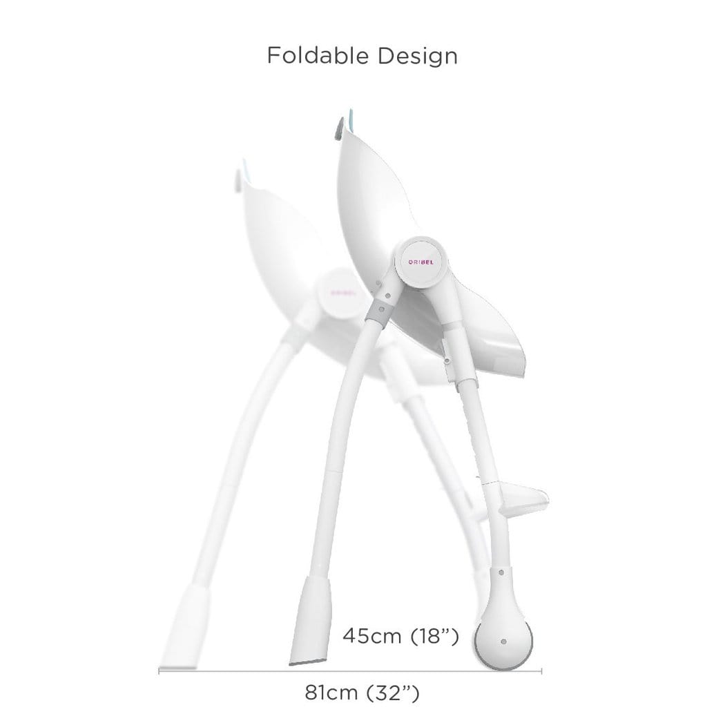 Oribel Cocoon 3-Stage Convertible High Chair for Babies & Toddlers - Adjustable Height, Ergonomic Design for Dining, Feeding, and Playtime at Home