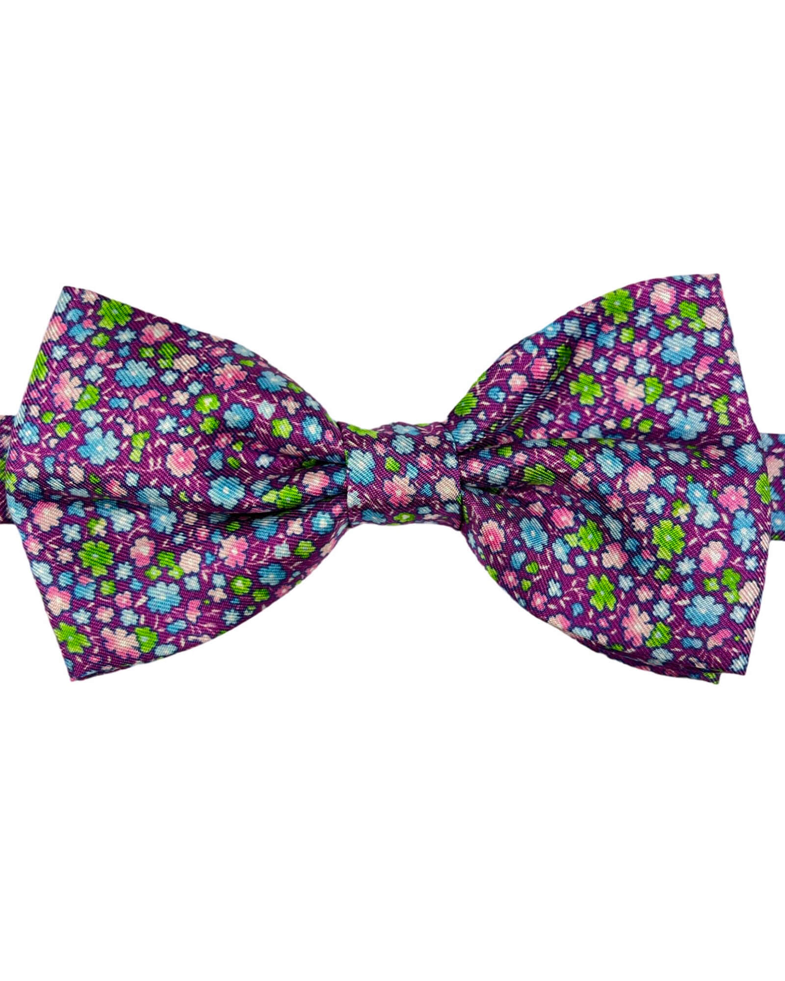 DÉCLIC Bello Floral Bow Tie for Men - Elegant Mauve Wedding Accessory | Perfect for Formal Events, Prom & Special Occasions