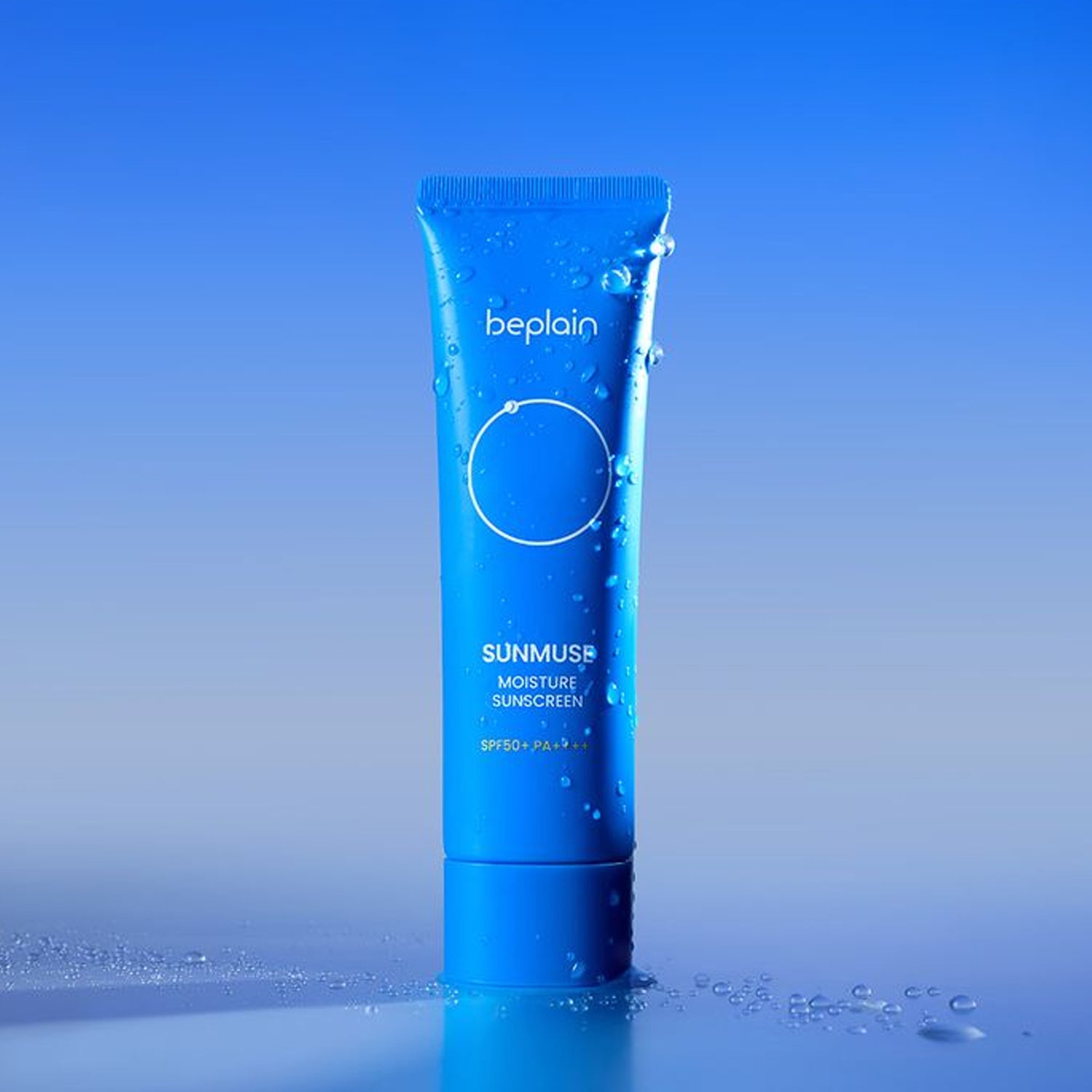 Beplain Sunmuse Moisture Sunscreen SPF50+ PA++++ 50ml - Hydrating Daily Face Sunscreen for Sensitive Skin | Perfect for Outdoor Activities & Beach Days