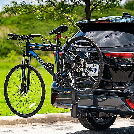 DK2 BCR290 4-Bike Hitch Mount Rack - Heavy Duty 200 lb Capacity - Fits 2-Inch Receiver - Perfect for SUVs, Trucks & Family Road Trips