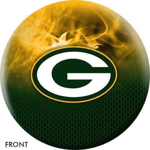 Official NFL Green Bay Packers Bowling Ball - Team Logo Design for Bowling Enthusiasts | Perfect for Game Nights, Sports Bars, and Gift Giving