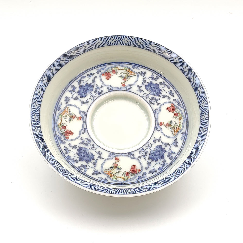 Premium Chinese Blue and White Gaiwan Tea Set - Traditional Porcelain Teapot with Lid and Saucer for Authentic Tea Ceremony, Home Decor, and Gift Giving
