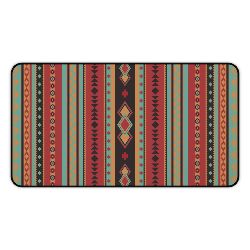 Premium Desert Jewel Design Large Desk Mat - Non-Slip Office Mouse Pad with Extended Keyboard Space | Perfect for Home Office, Gaming Setup & Workspace Organization