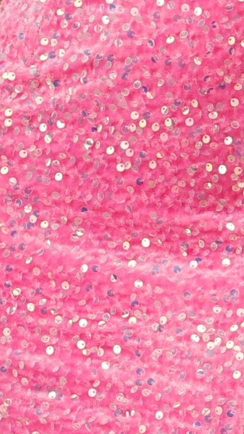 Cadelaria Sequin Mini Dress for Women - Sparkly Pink Party Dress for Night Out, Club, Cocktail, Holiday & Special Occasions