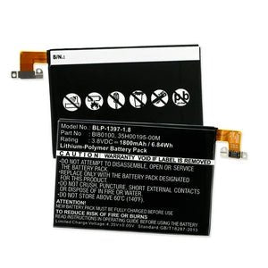 Original HTC One Mini LTE 601N BL80100 3.8V 1800mAh Li-Polymer Replacement Battery - Compatible with HTC Phones, Extended Battery Life for Daily Use & Travel