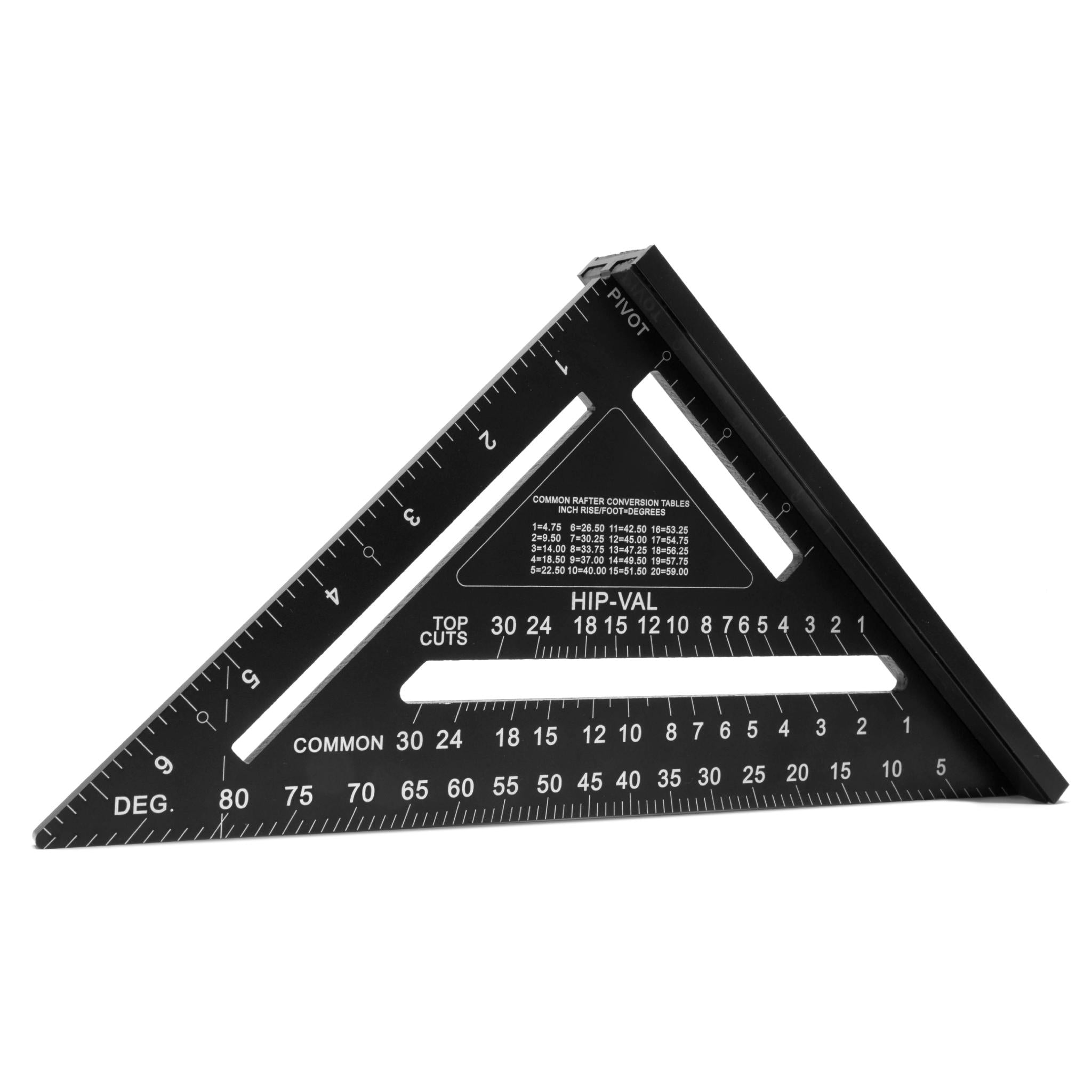 WEN ME777L 7 Inch Magnetic Rafter Square with Laser Etched Scale - Perfect for Woodworking, Roofing & Construction Projects