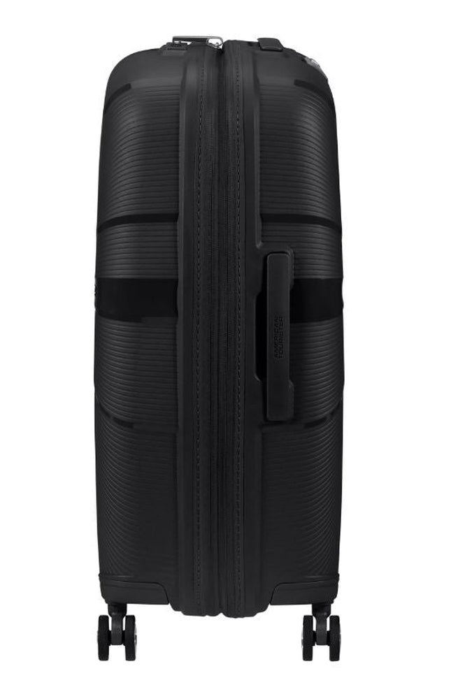 American Tourister StarVibe Medium Spinner Luggage - 28 Inch Expandable Hardshell Suitcase with 360° Spinner Wheels, TSA Lock | Perfect for Business Travel, Family Vacations & International Trips