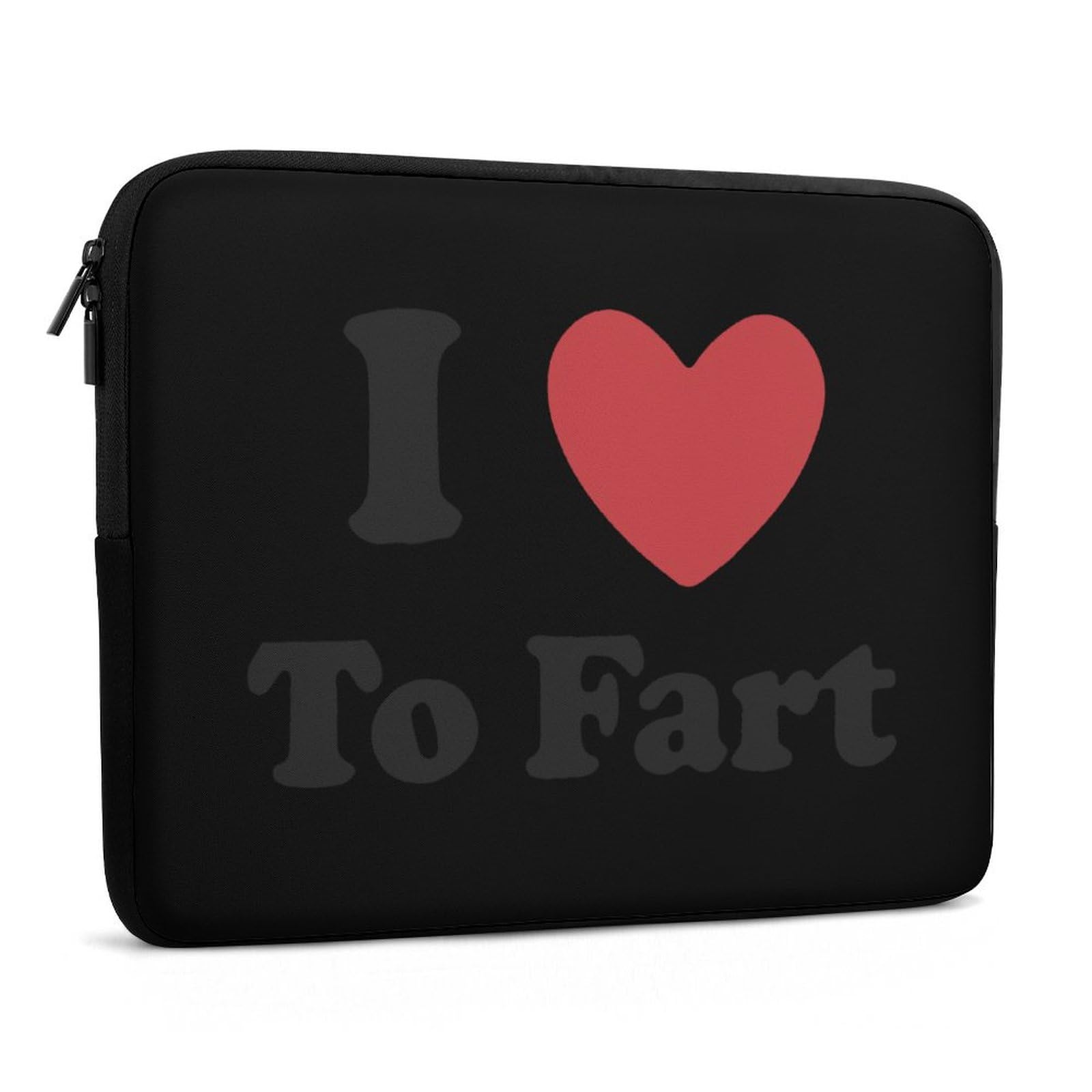 I Love to Fart Personalized Laptop Bag - Slim Business Casual Briefcase for Work, School & Travel