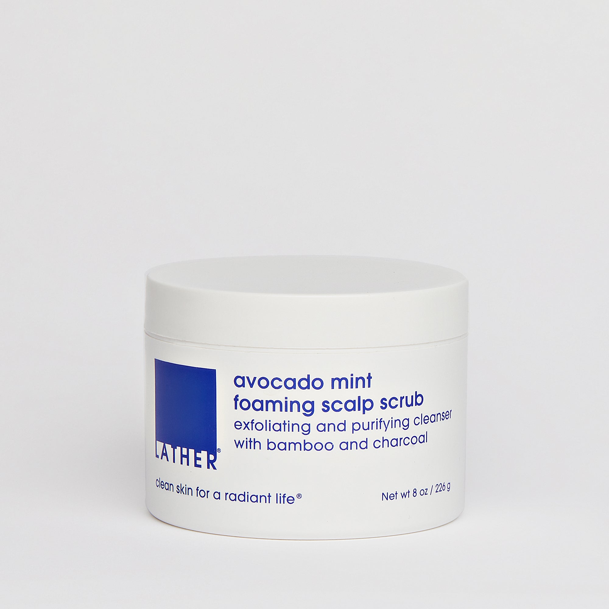 Avocado Mint Foaming Scalp Scrub - Exfoliating & Cleansing Treatment for Dry Scalp & Dandruff - Perfect for Hair Care Routine & Spa Day at Home